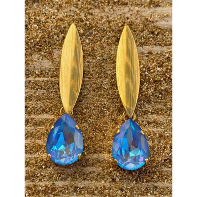 Eleanor Earrings / Ocean Delite