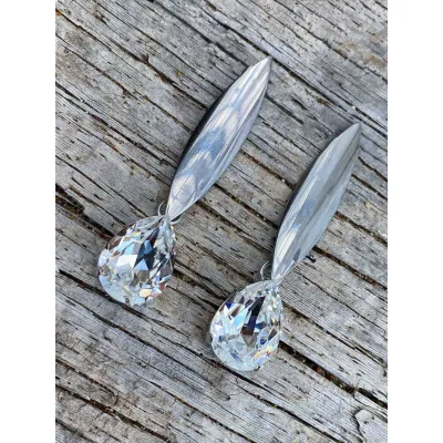 Eleanor Earrings / Crystal