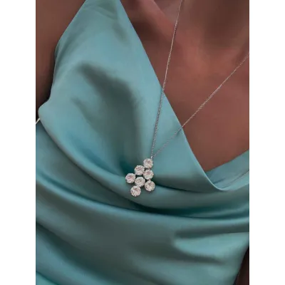 Elizabeth - Μακρύ Κολιέ με Κρύσταλλα Swarovski 