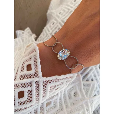 Esmeralda - Βραχιόλι με Κρύσταλλο Swarovski Crystal