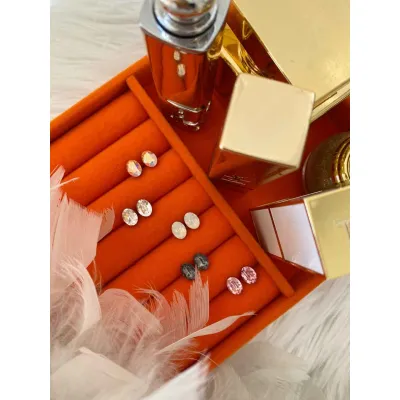 Lady Mini - Σκουλαρίκια Καρφωτά με Κρύσταλλα Swarovski Pastel