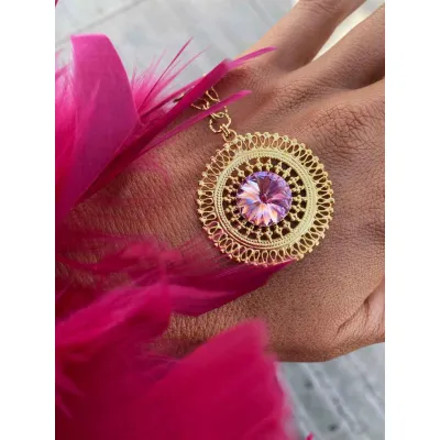 Gloria Pendant / Light Rose
