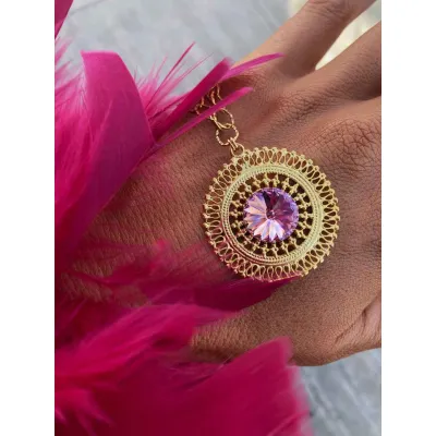 Gloria Pendant / Light Rose