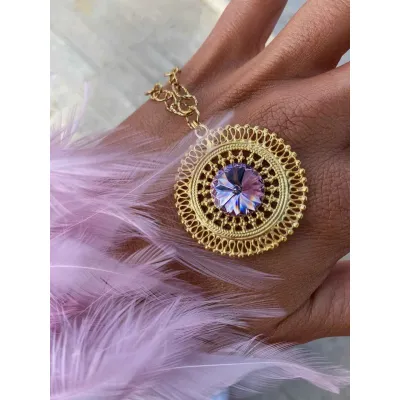 Gloria Pendant / Light Amethyst