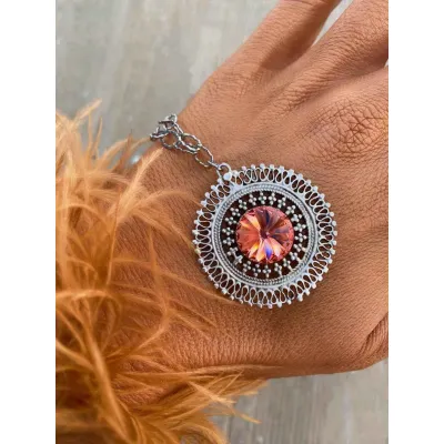 Gloria Pendant / Rose Peach