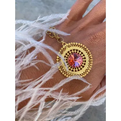 Gloria Pendant / Rose Peach
