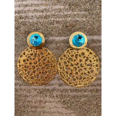 Layla Earrings / Light Turquoise