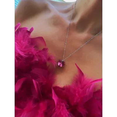 Heart Pendant / Rose