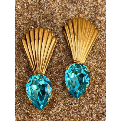 Jolie Earrings / Light Turquoise
