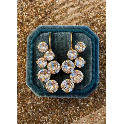 Radiant - Σκουλαρίκια με Κρύσταλλα Swarovski Crystal