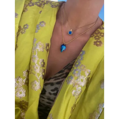 Bermuda Blue Mist - Σετ Kολιέ με Κρύσταλλα Swarovski 