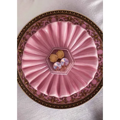 Maribella - Σκουλαρίκια με Κρύσταλλα Swarovski Light Rose Shimmer