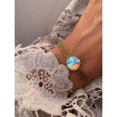 Victoria - Βραχιόλι με Κρύσταλλο Swarovski Shimmer