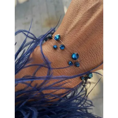 Montana Βραχιόλια με Διάφανη Πετονιά & Κρύσταλλα Swarovski