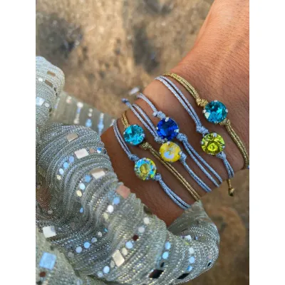 Island Vibes - Σετ Βραχιολιών με Κρύσταλλα Swarovski