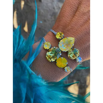 Sunshine Princess - Σετ Βραχιολιών με Κρύσταλλα Swarovski
