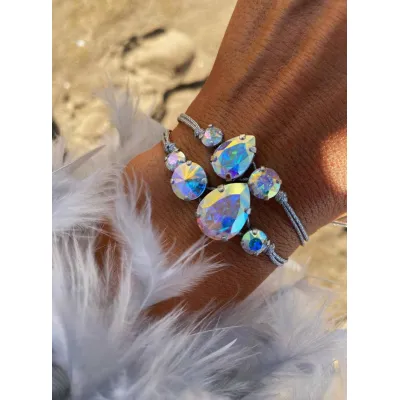 Iridescent Dream / Σετ Βραχιολιών με Κρύσταλλα Swarovski