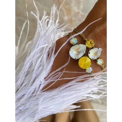 Sunbeam Glow / Σετ Βραχιολιών με Κρύσταλλα Swarovski