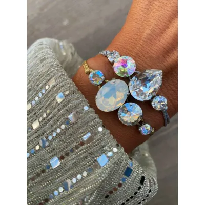Luxe Shine / Σετ Βραχιολιών με Κρύσταλλα Swarovski
