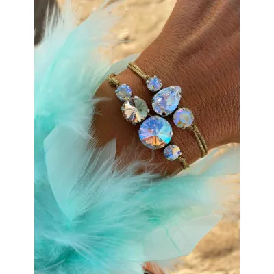 Shimmer Glow / Σετ Βραχιολιών με Κρύσταλλα Swarovski