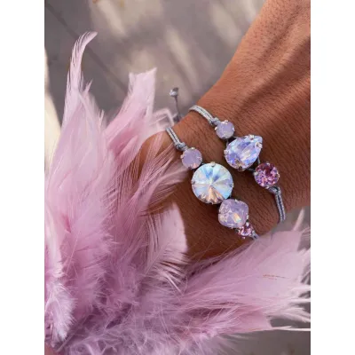 Baby Blush / Σετ Βραχιολιών με Κρύσταλλα Swarovski