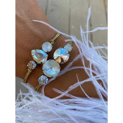 Royal Glow / Σετ Βραχιολιών με Κρύσταλλα Swarovski