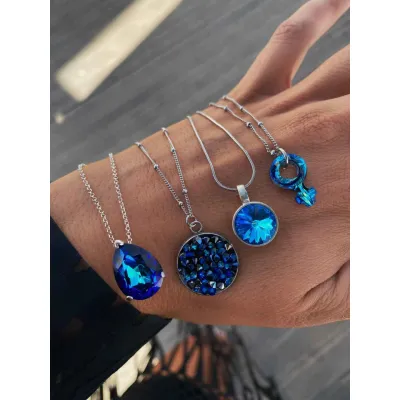 Laura Mini Pendant / Bermuda Blue 
